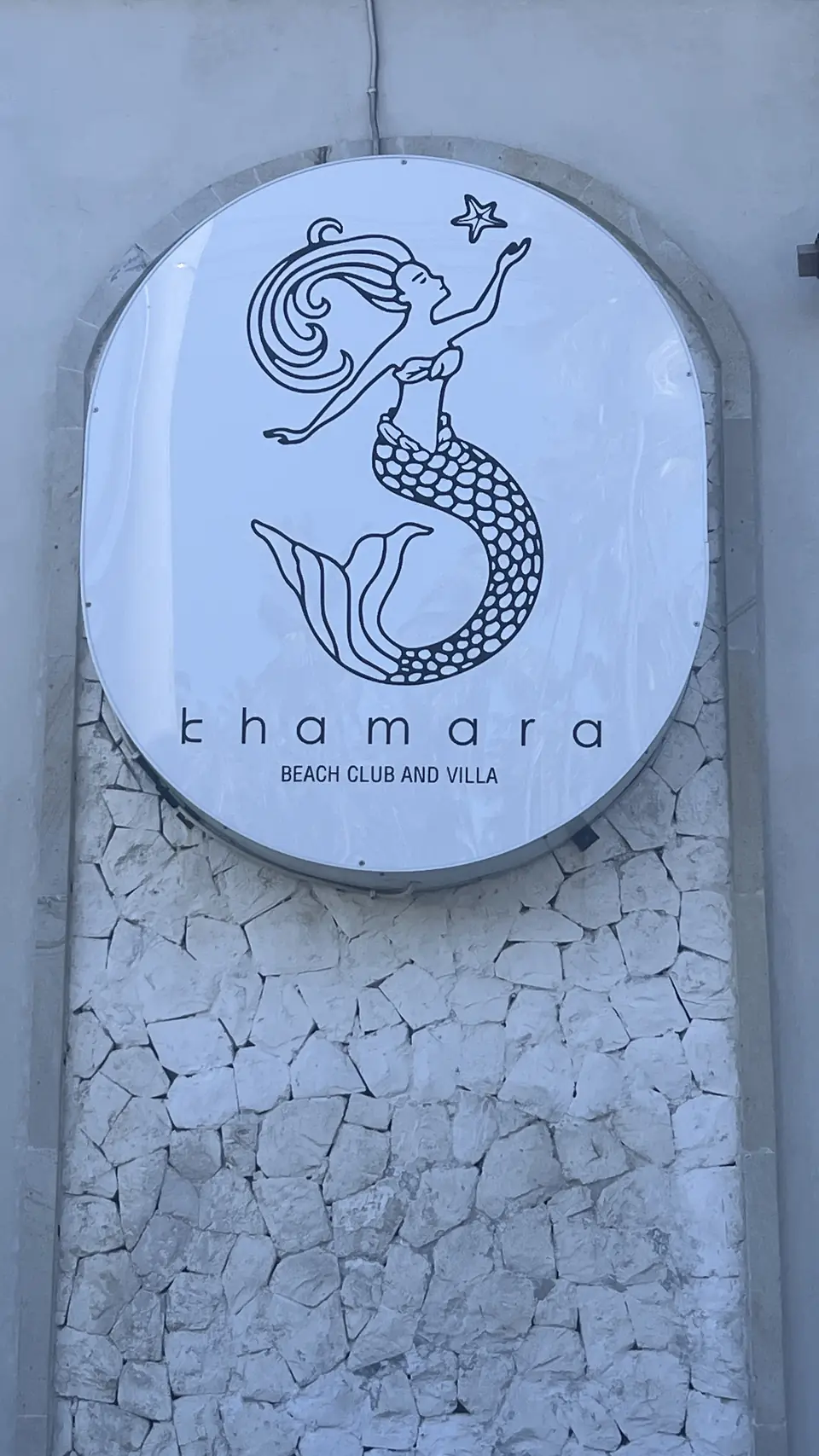 Kharmara Beach Club logo sign