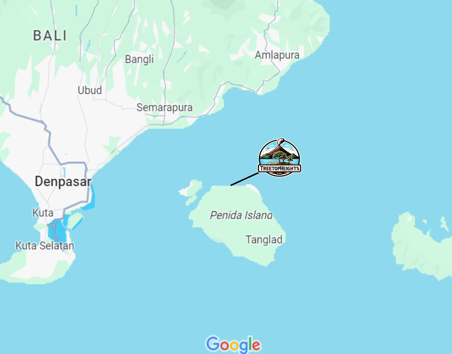 Nusa Penida is only 30 minute boat ride from Bali