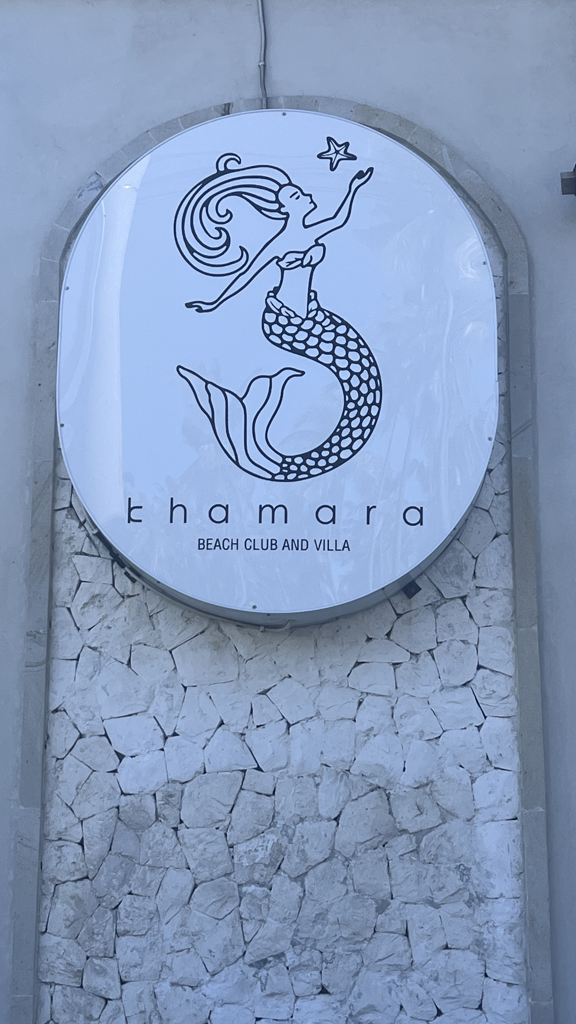 The Kharmara Beach Club offers full service all day